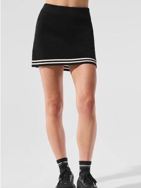 All Tennis club knit sweater skirt